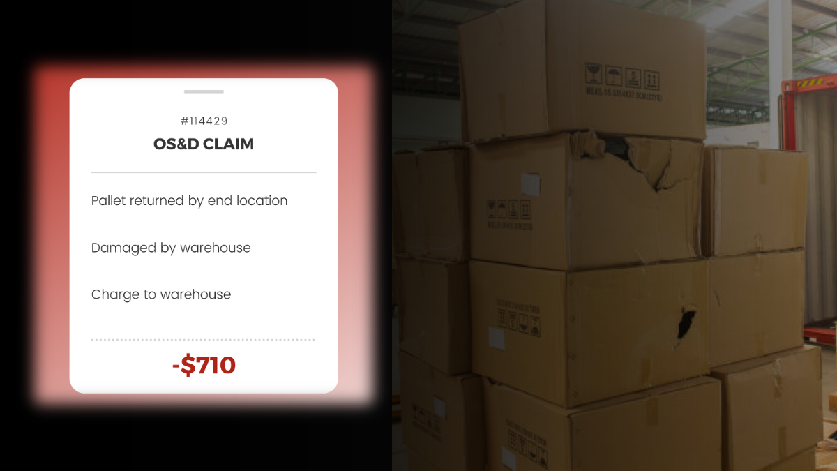 Warehouse OS&D Claims