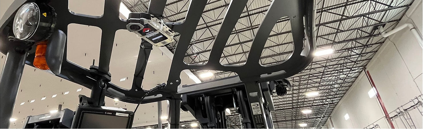 Forklift camera sensor