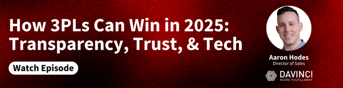 How 3PLs Can Win in 2025
