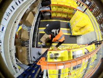 Pack station camera view