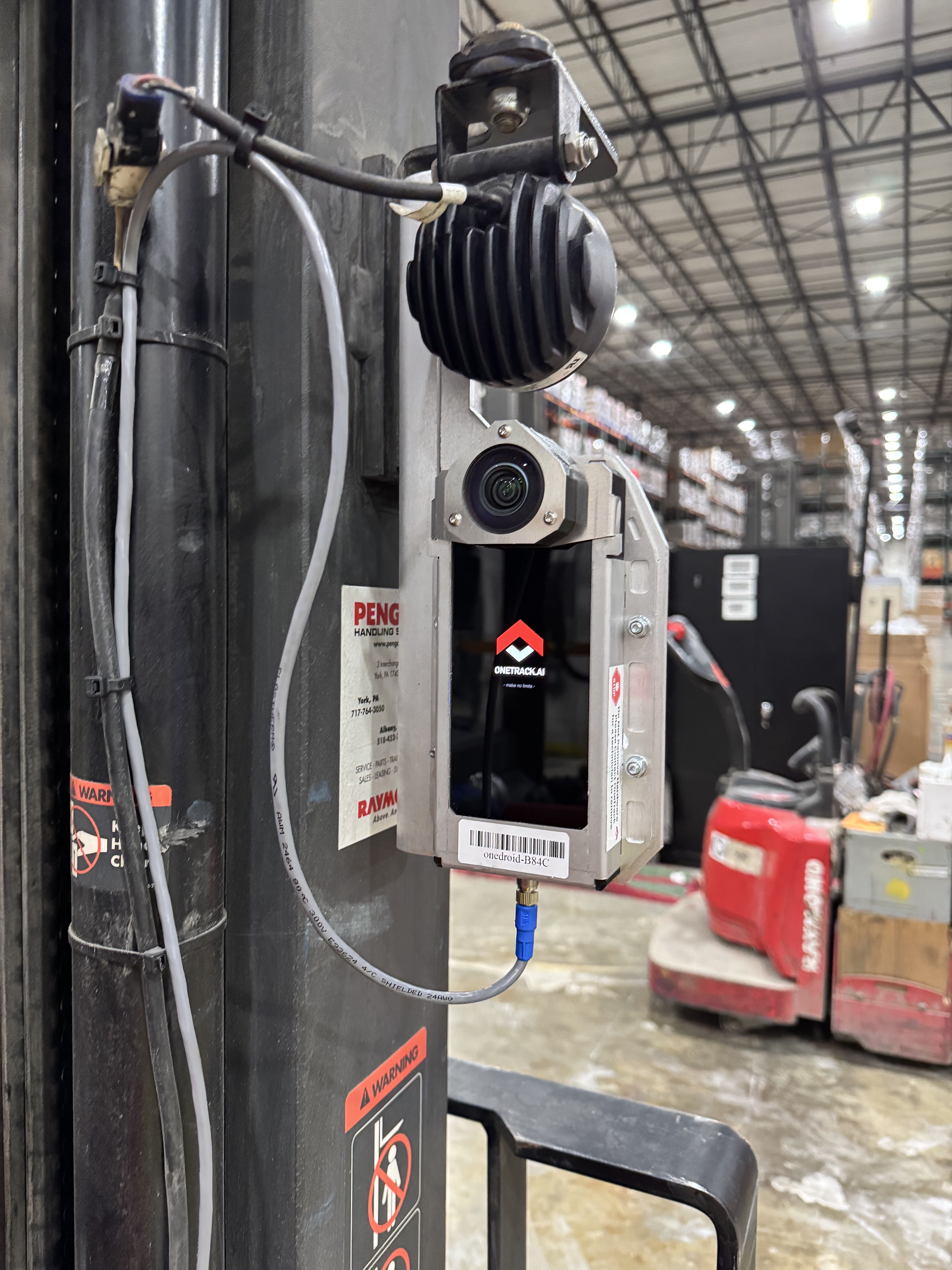 OneTrack forward-mount sensor